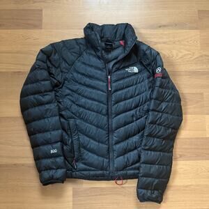 Women's The North Face Summit Series Black 800 Fill Down Puffer Jacket Sz Small